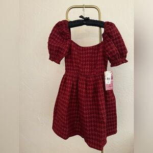 Emerald Sundae puff sleeve dress